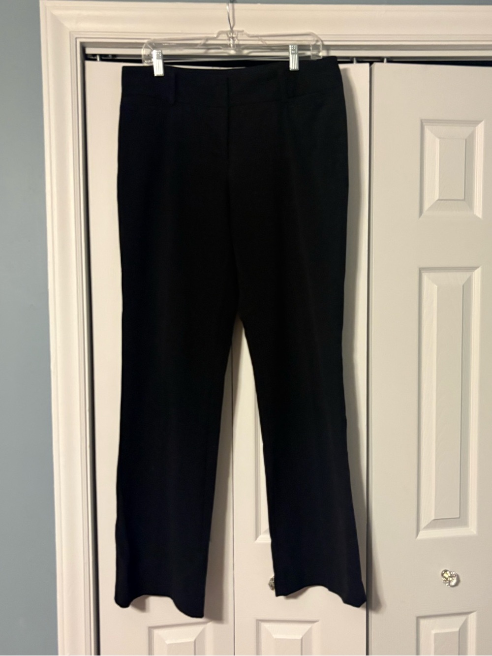 New York & Company Black Dress Trousers - Straight Leg